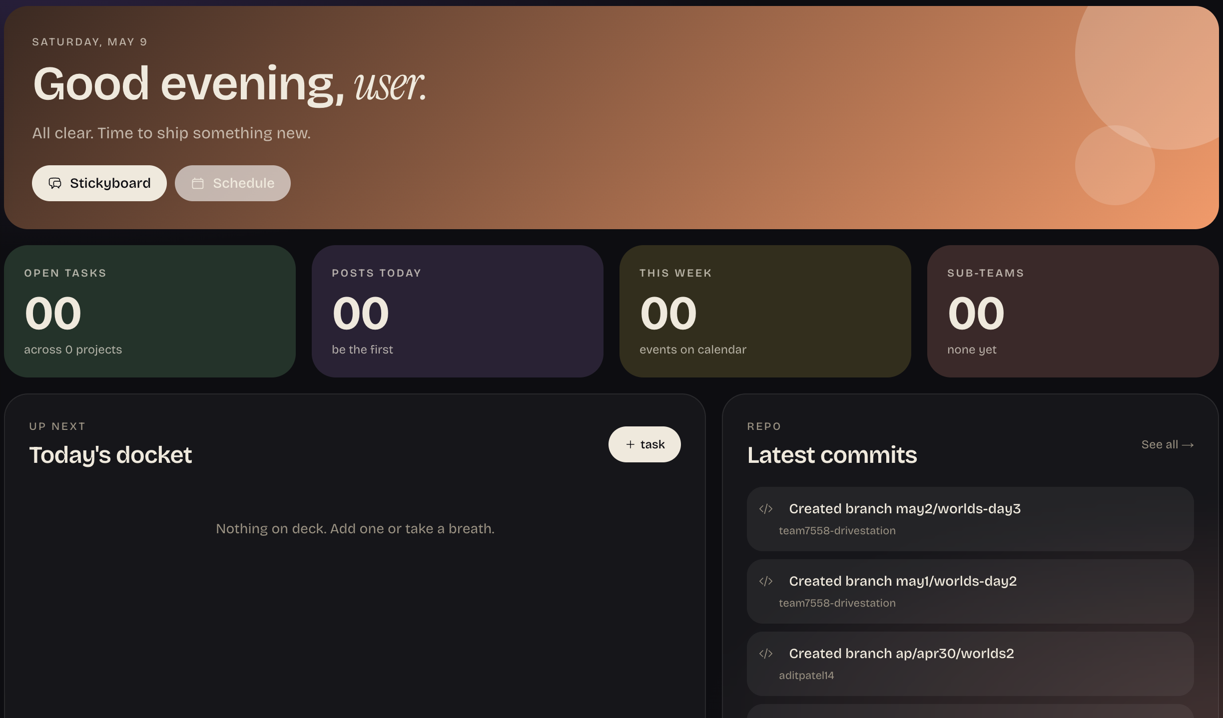 AltHub Dashboard